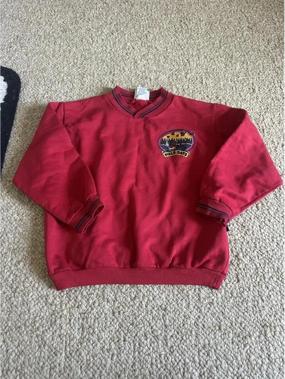 Red Osh Kosh vintage 90s crewneck sweatshirt